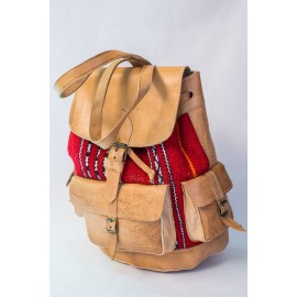 Sac fait main cuir véritable