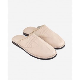 Tofflor för män beige