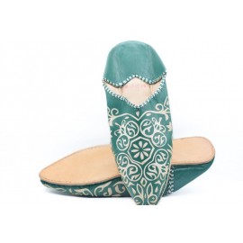 Ballerine fait main en cuir...