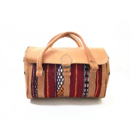 Genuine leather travel bag...