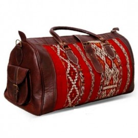Bolsa marrom em couro...