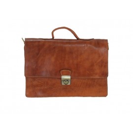 Professional real leather satchel