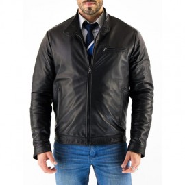 Blouson homme cuir véritable