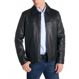 Jacket en cuir naturel...