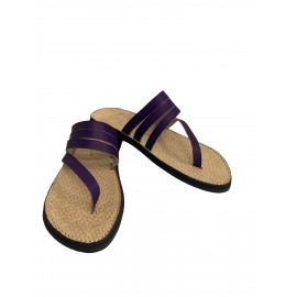 Sandale pour femme en cuir...