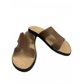 mode äkta läder sandal