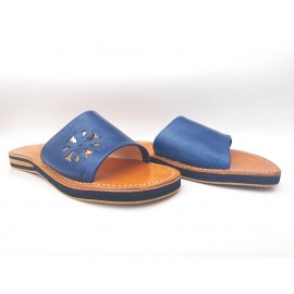 Sandale pour femme en cuir...