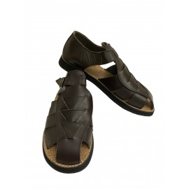 Brown sandal for men in...