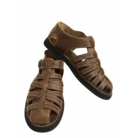 Brown sandal for men in...