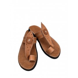 Sandale pour femme en cuir...