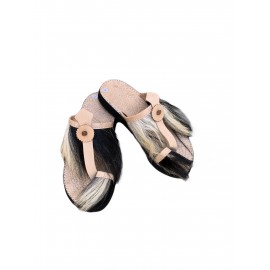 Sandale pour femme en cuir...