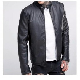 Veste haut de gamme en cuir...