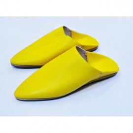 Moroccan leather slipper