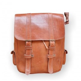 Handgemaakte trendy leren tas