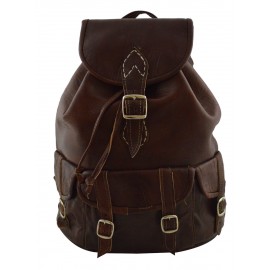 Genuine leather bag Moroccan craftsmanship