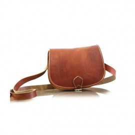 Borsa a tracolla in vera pelle