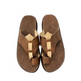 Brown sandal in real...