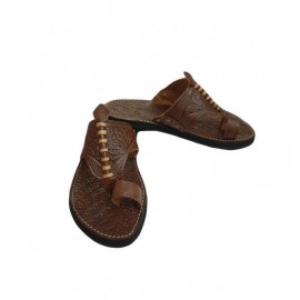 Brown sandal in real...