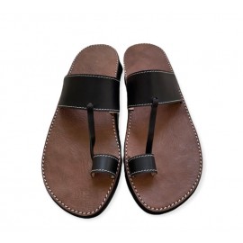 Sandale mode homme en cuir...