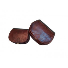Set of two genuine Leather...