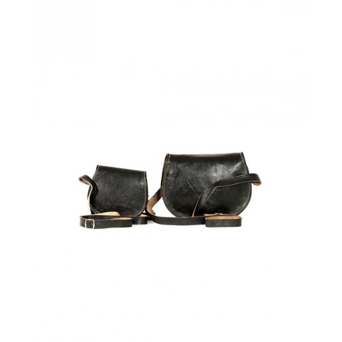 Sac Bandoulière SH Leder Anny G248 • Cuir Véritable • 22x15cm • Fabriqué En Italie • Style Élégant