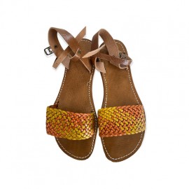 Sandale artisanal en cuir...