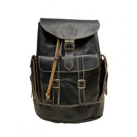 Handcrafted genuine leather backpack