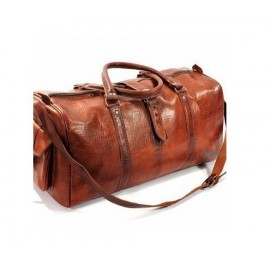 genuine leather travel bag...