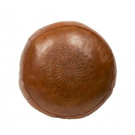 Tabouret en vrai cuir 100%...