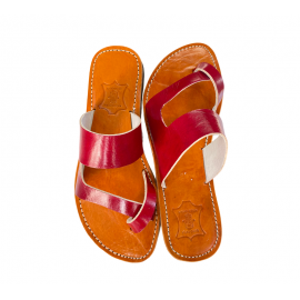 Sandale en vrai cuir...
