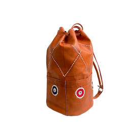 Echte Echtledertasche mit...