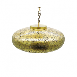 Handmade brass lamp, an authentic artisanal shine for your interior"