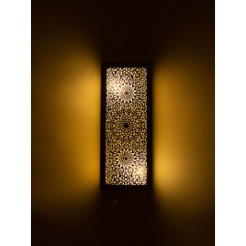 Brass wall light produces a breathtaking light effect 40 CM long / 16 CM wide