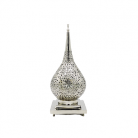 Moroccan brass table lamp that embodies beauty and elegance 50 cm long by 22 cm wide