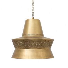 Handmade brass lamp, an...