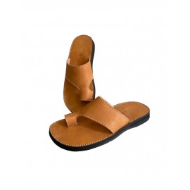 Sandale en vrai cuir haute...