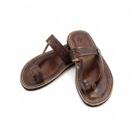 Äkta läder sandal