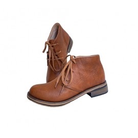 Authentic Genuine Leather Ankle Boots to Affirm Your Elegance