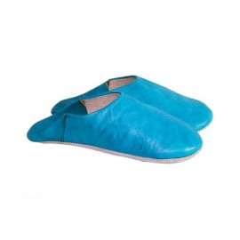 Babouche femme en cuir...
