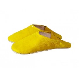 Babouche femme en cuir...