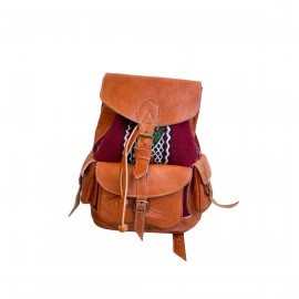 Marokko Echtleder Rucksack