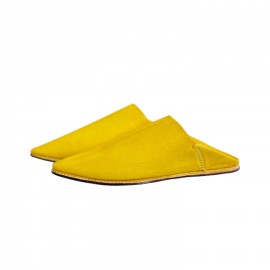 Gelbe Damen-Babouche