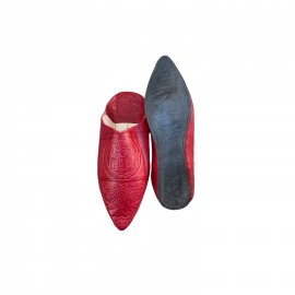 babouche femme en cuir...