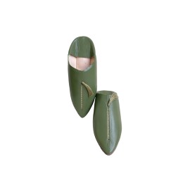echtes leder pantoffel