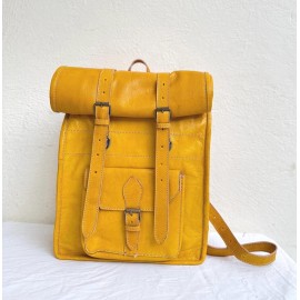 Sac en cuir véritable de...