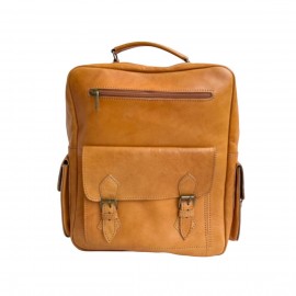 Tabak Leder Rucksack –...