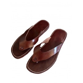 Herrmode äkta läder sandal...