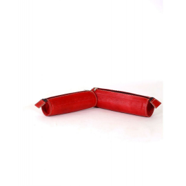 Set med två fodral i äkta...