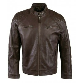 Geacă din piele naturală la...