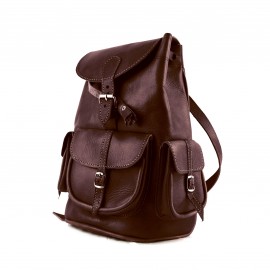 Marokko Echtleder Rucksack